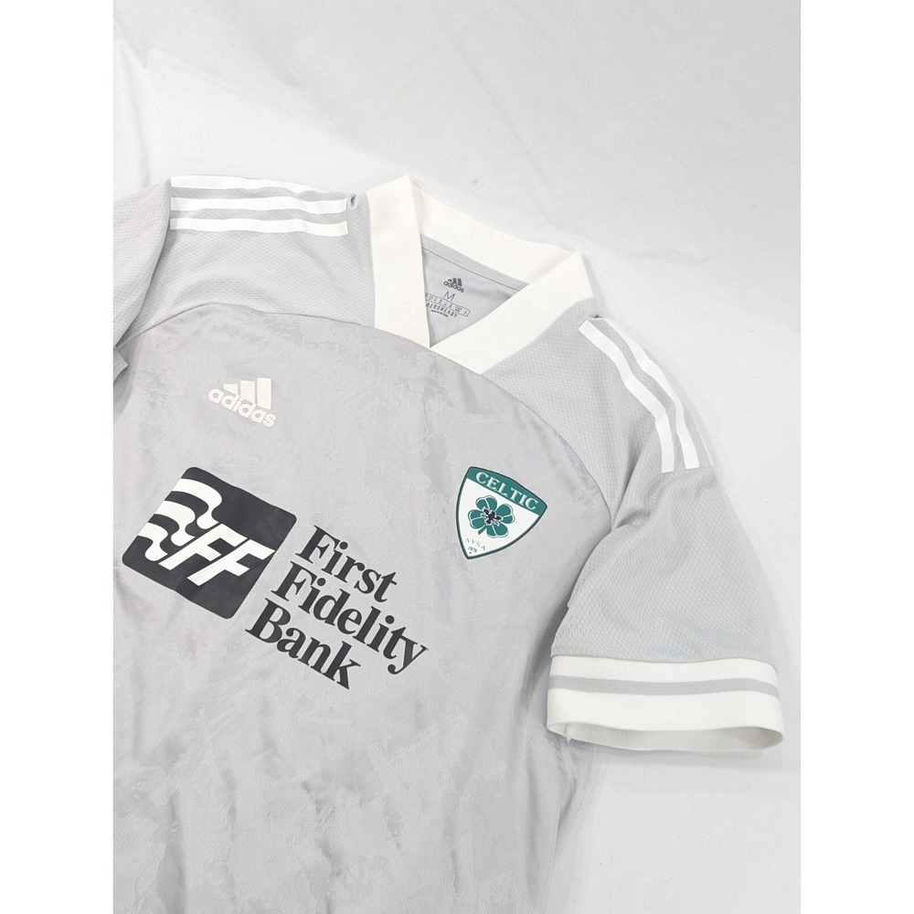 Adidas Oklahoma Celtic FC Jersey Men's‎ M Medium Silver #44 Football Soccer